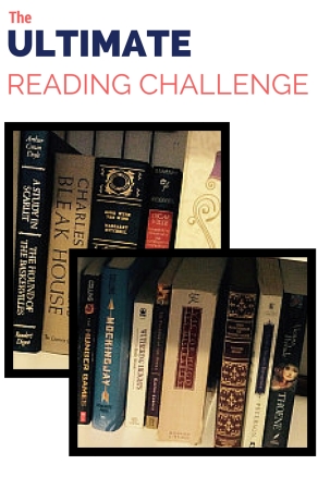The Ultimate Reading Challenge- Want to tackle the classic authors of literature? Then take this reading challenge and expand your reading comprehension!